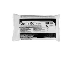 Desinfetante Quaternário Germi Rio Em Lenço 20 X 18 Cm - 50 Unid - Rioquímica